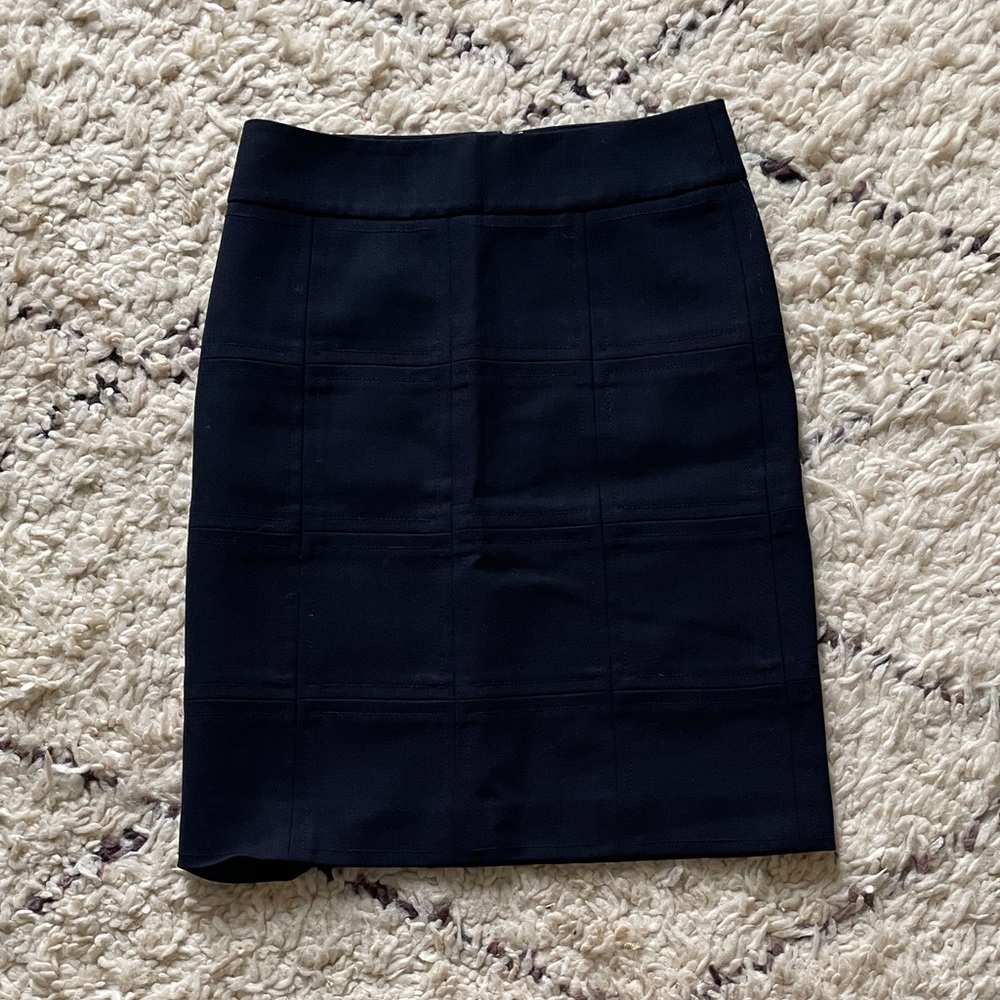 Tory Burch Classic Navy Pencil Skirt